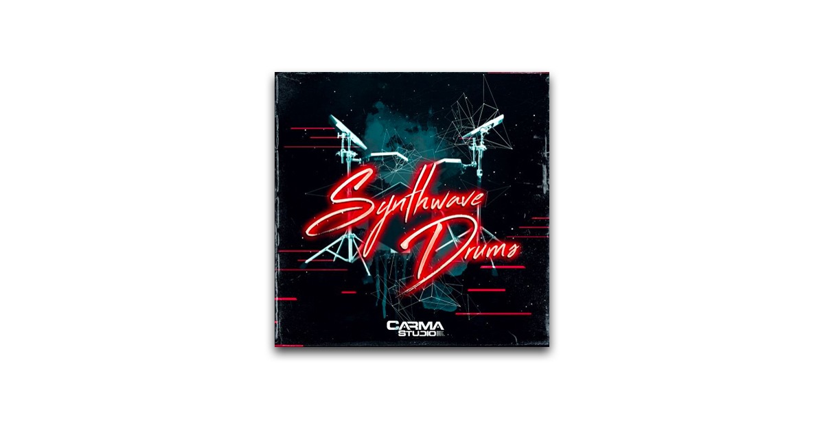 synthwave drum samples